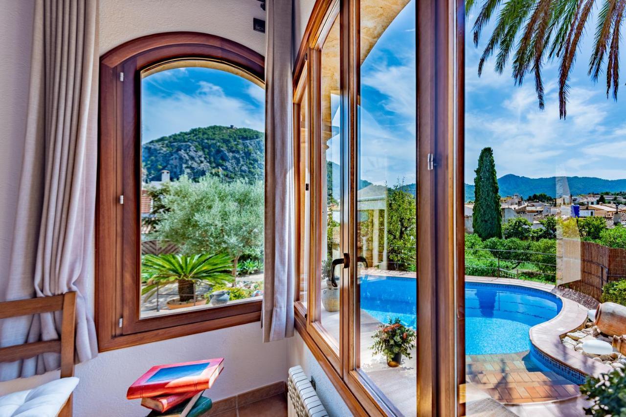 Villa In Center Of Pollensa With Pool And Jacuzzi Extérieur photo